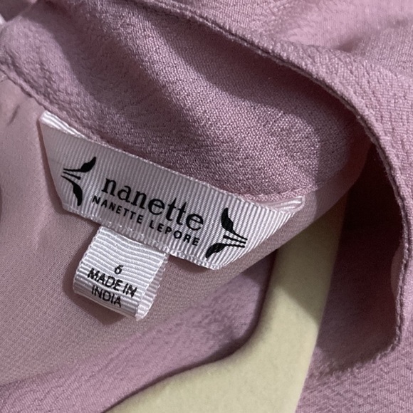 🆕 Nanette Lepore Countryside Dreams Dress In Demure Pink. (Underlined) NWT - Picture 8 of 16